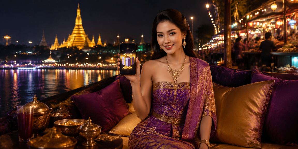 ရန်ကုန်မြို့ရှိ ရွှေတိဂုံဘုရားနားစလော့ကစားသူများ